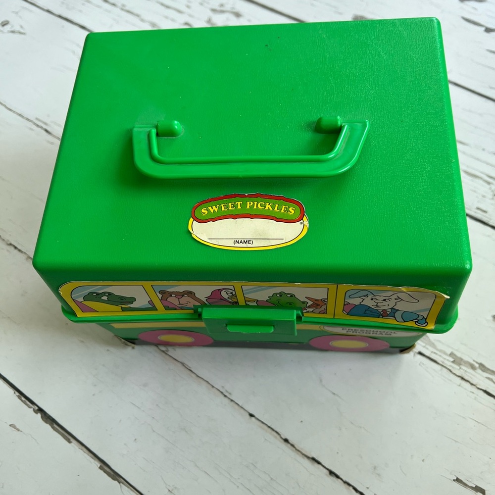 80's Sweet Pickles Preschool Program With Game Pieces